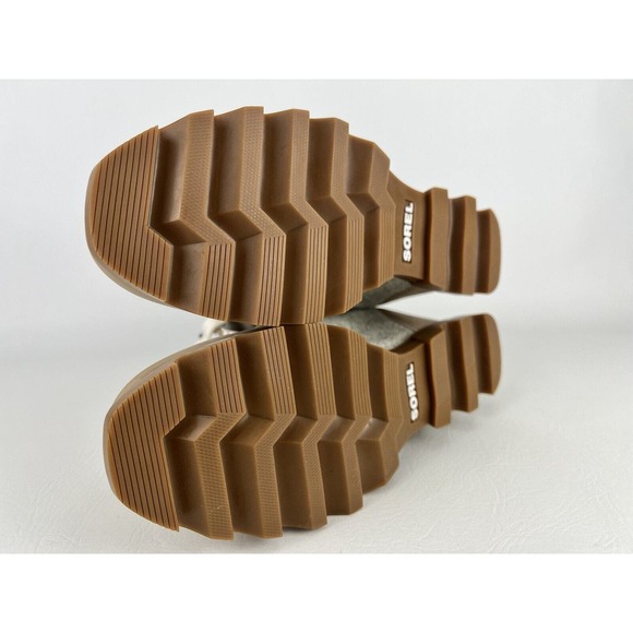 Sorel Women Boots Joan of Arctic Lexie III Wedge Natural Tan Size 9.5 - Picture 10 of 16